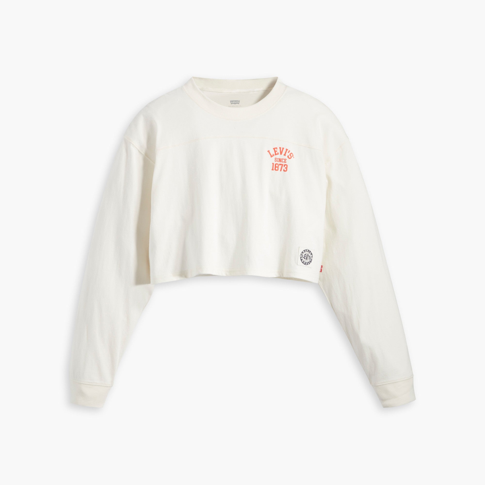 Levi's? Women's Graphic Cropped Football T-Shirt - 图片 5