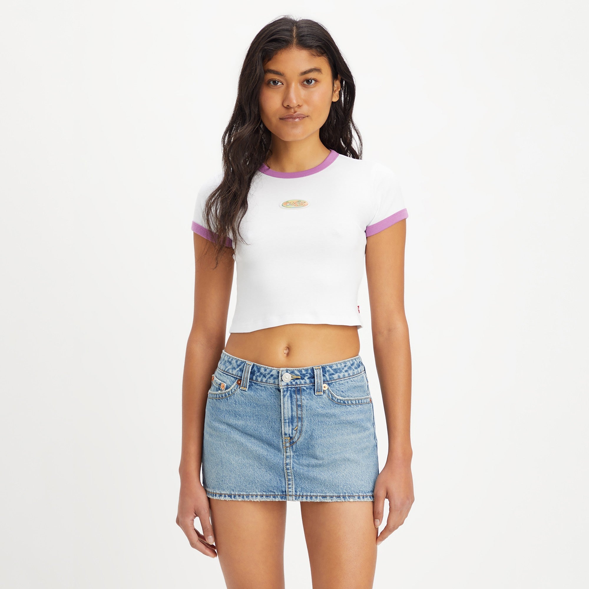 Levi's? Women's Graphic Ringer Mini T-Shirt