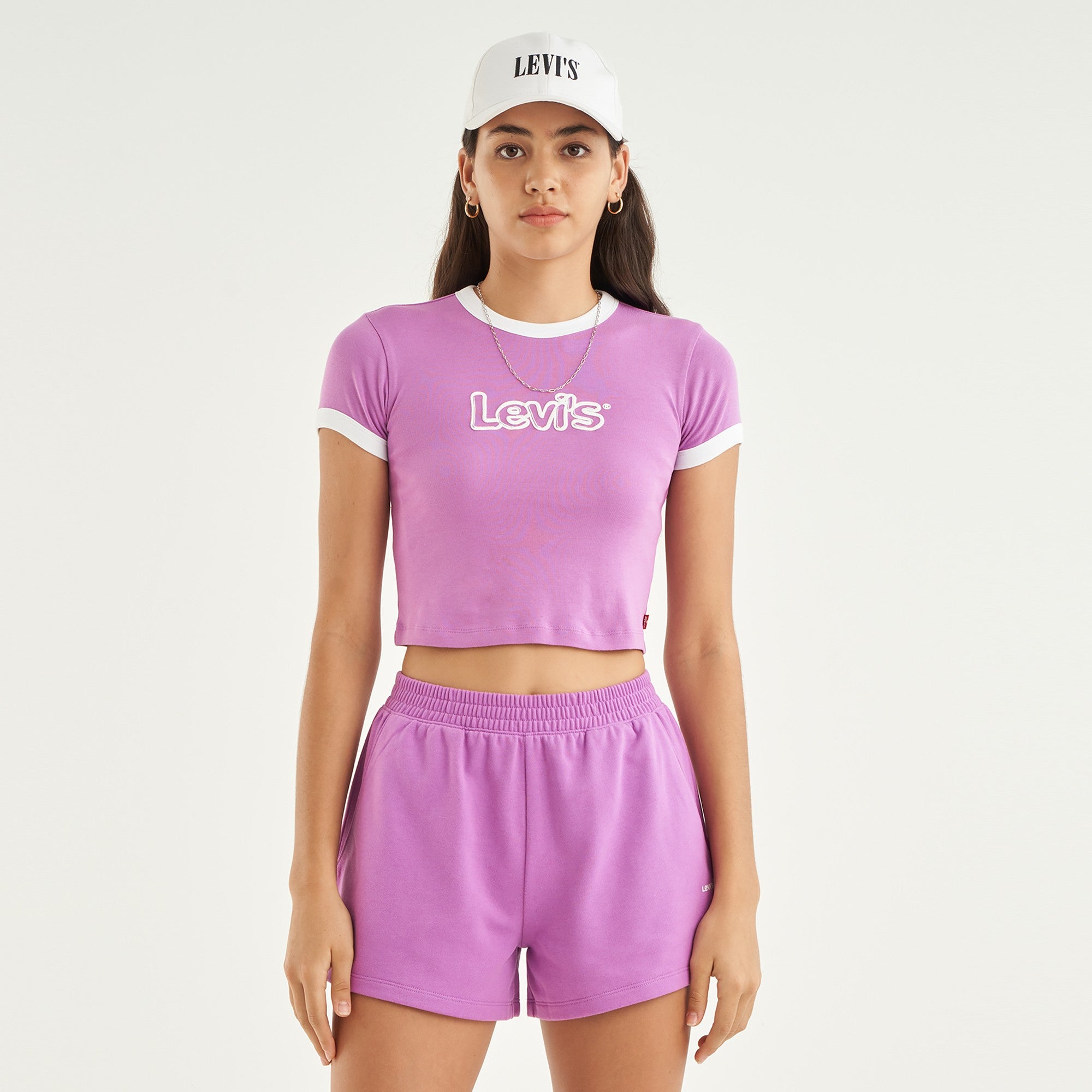 Levi's? Women's Graphic Ringer Mini T-Shirt - 图片 3