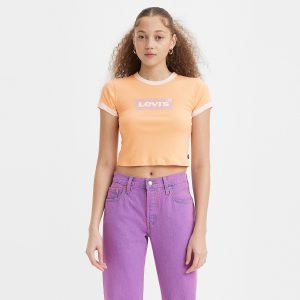 Levi's? Women's Graphic Ringer Mini Tee