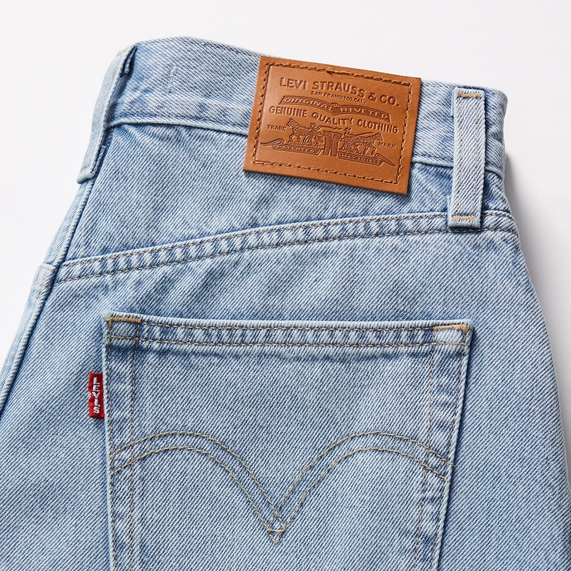 Levi's® Women's High-Rise Baggy Shorts - 图片 8