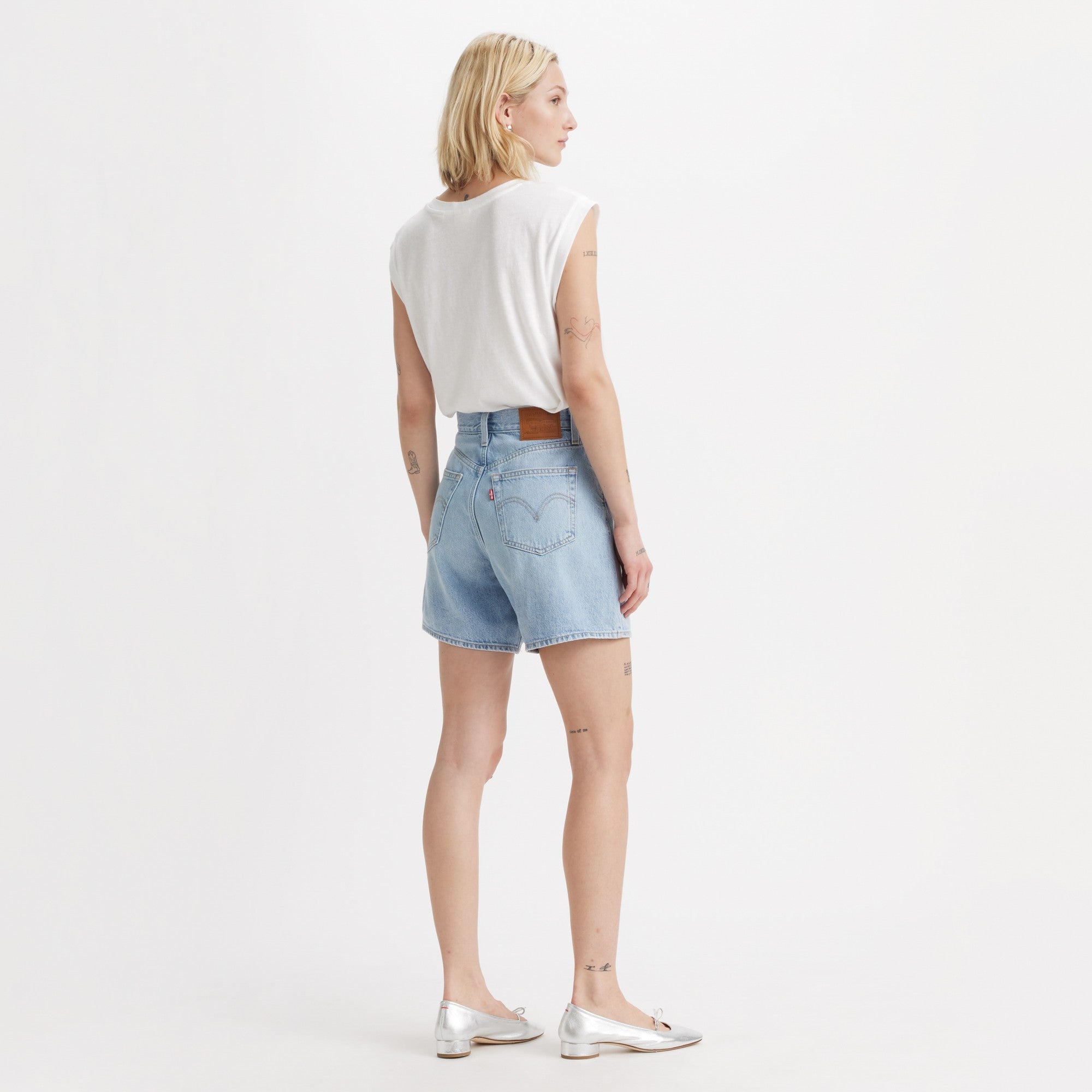 Levi's® Women's High-Rise Baggy Shorts - 图片 3