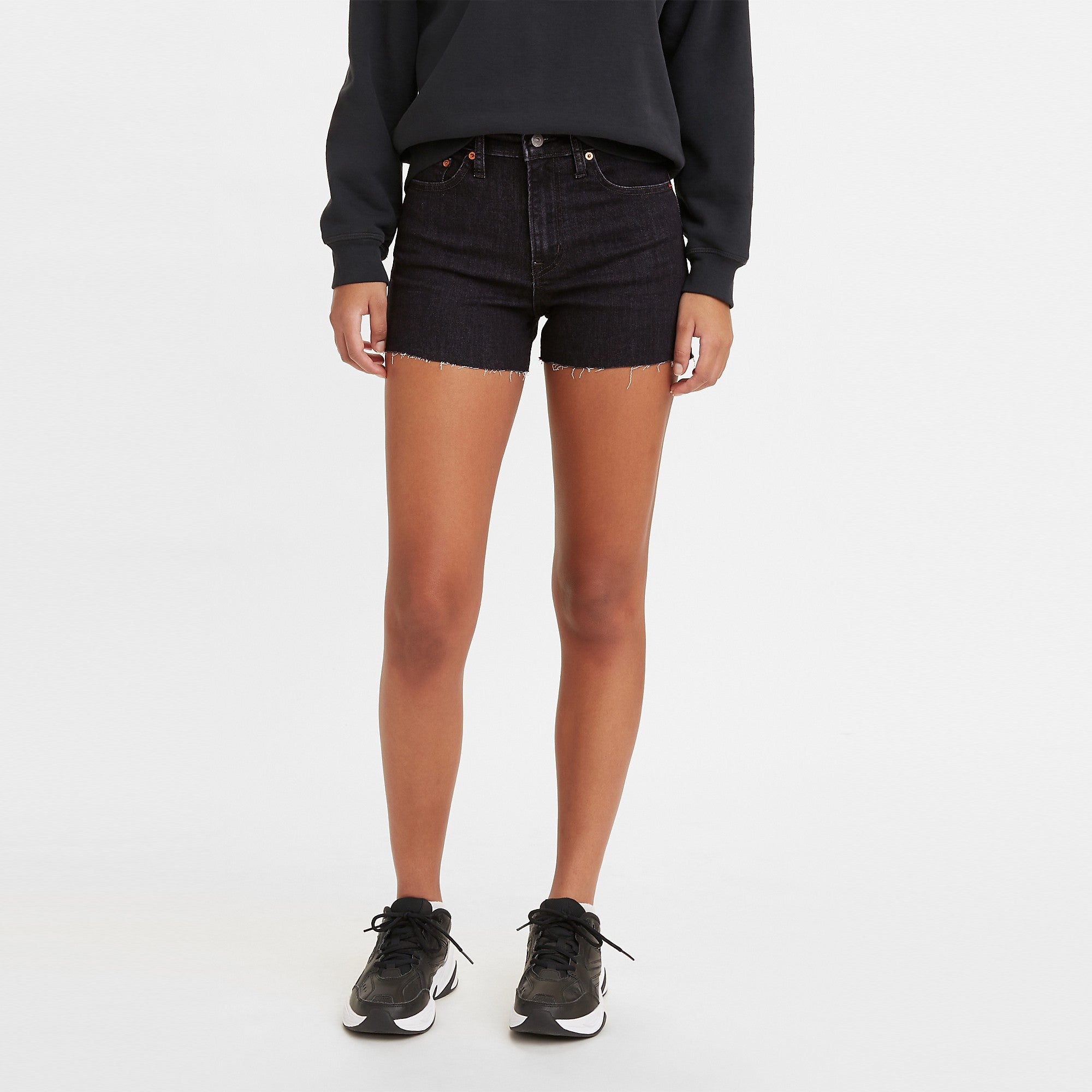 Levi's® Women's High-Rise Shorts - 图片 4