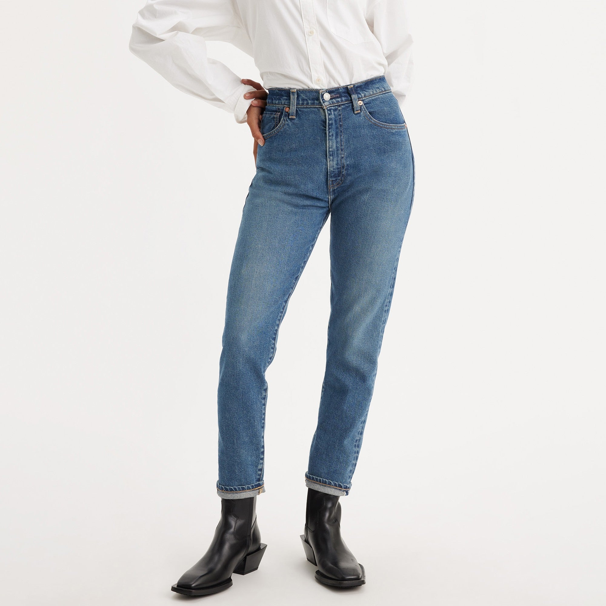 Levi's® Women's Made in Japan High-Rise Slim Jeans - 图片 6
