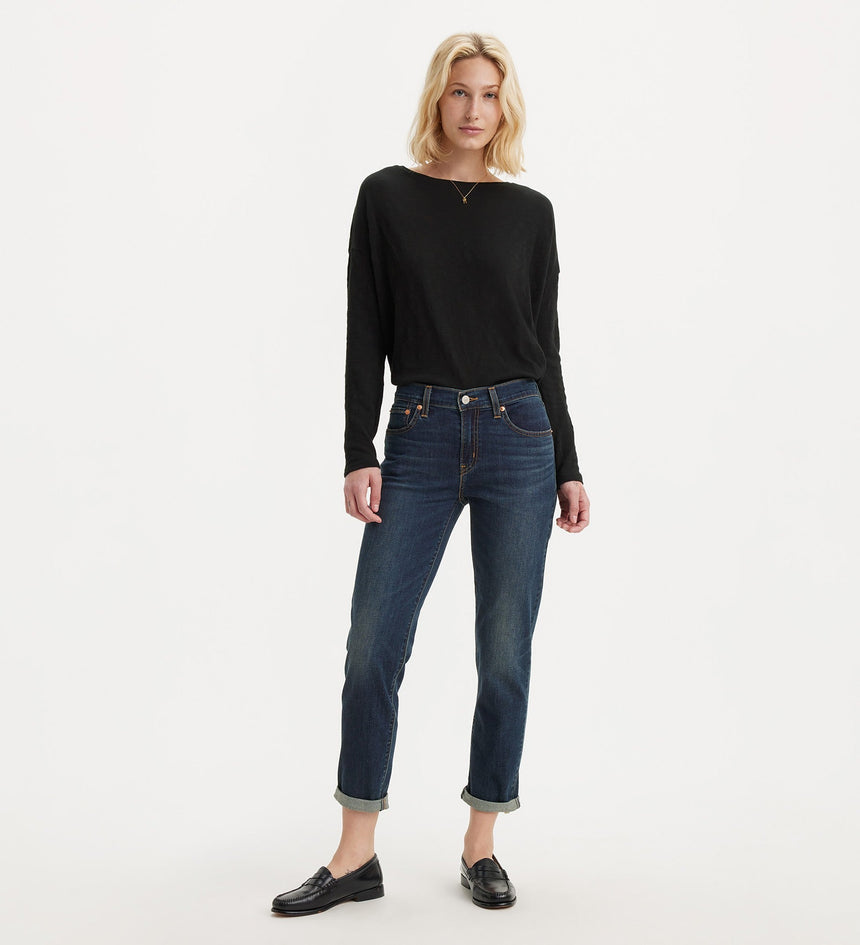 Levi's® Women's Mid-Rise Boyfriend Jeans - 图片 2