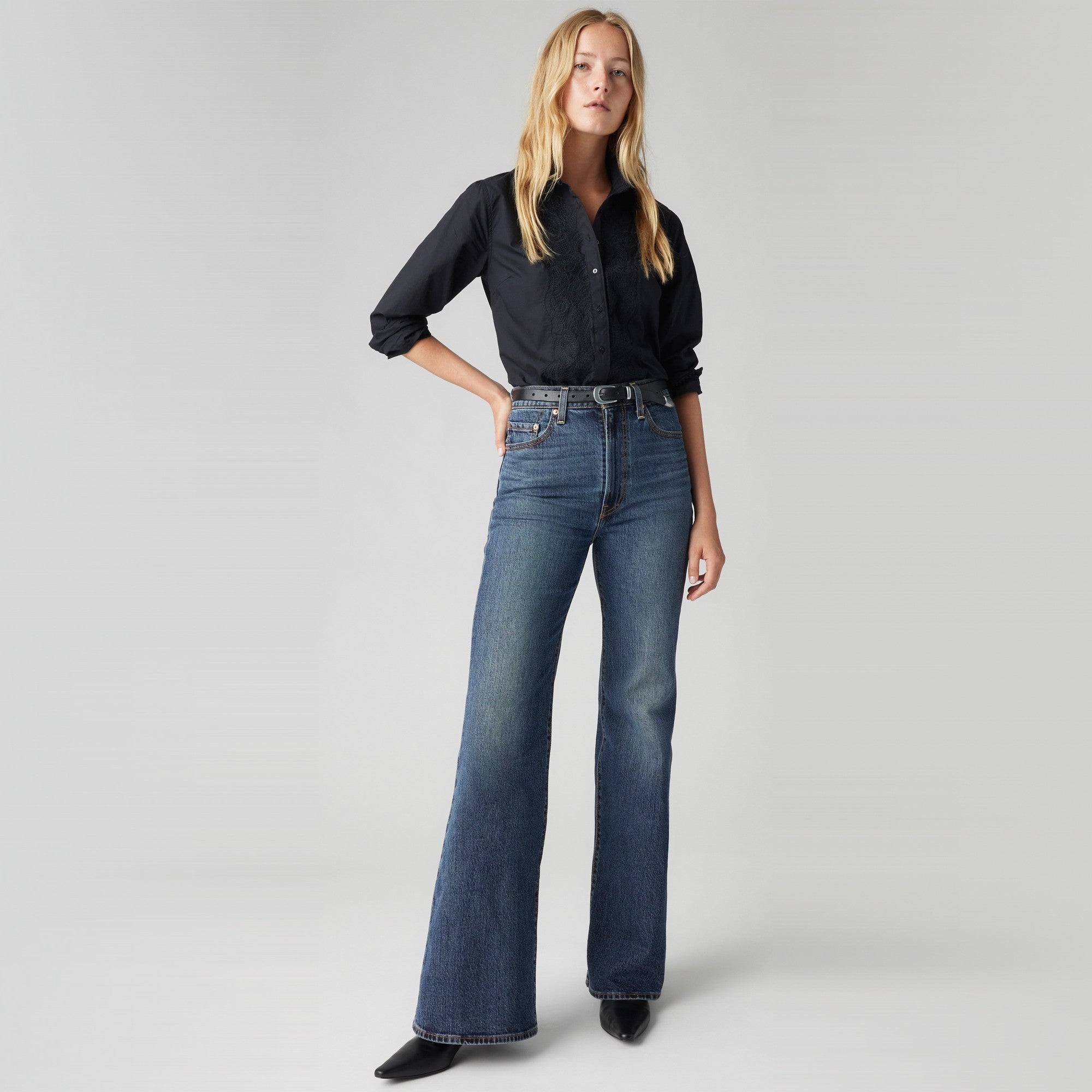 Levi's® Women's Ribcage Bell Jeans - 图片 2