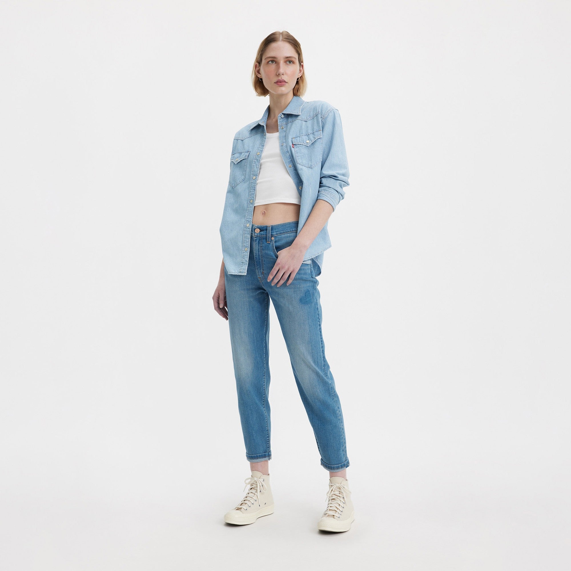 Levi's® Women's Selvedge High-Rise Boyfriend Jeans