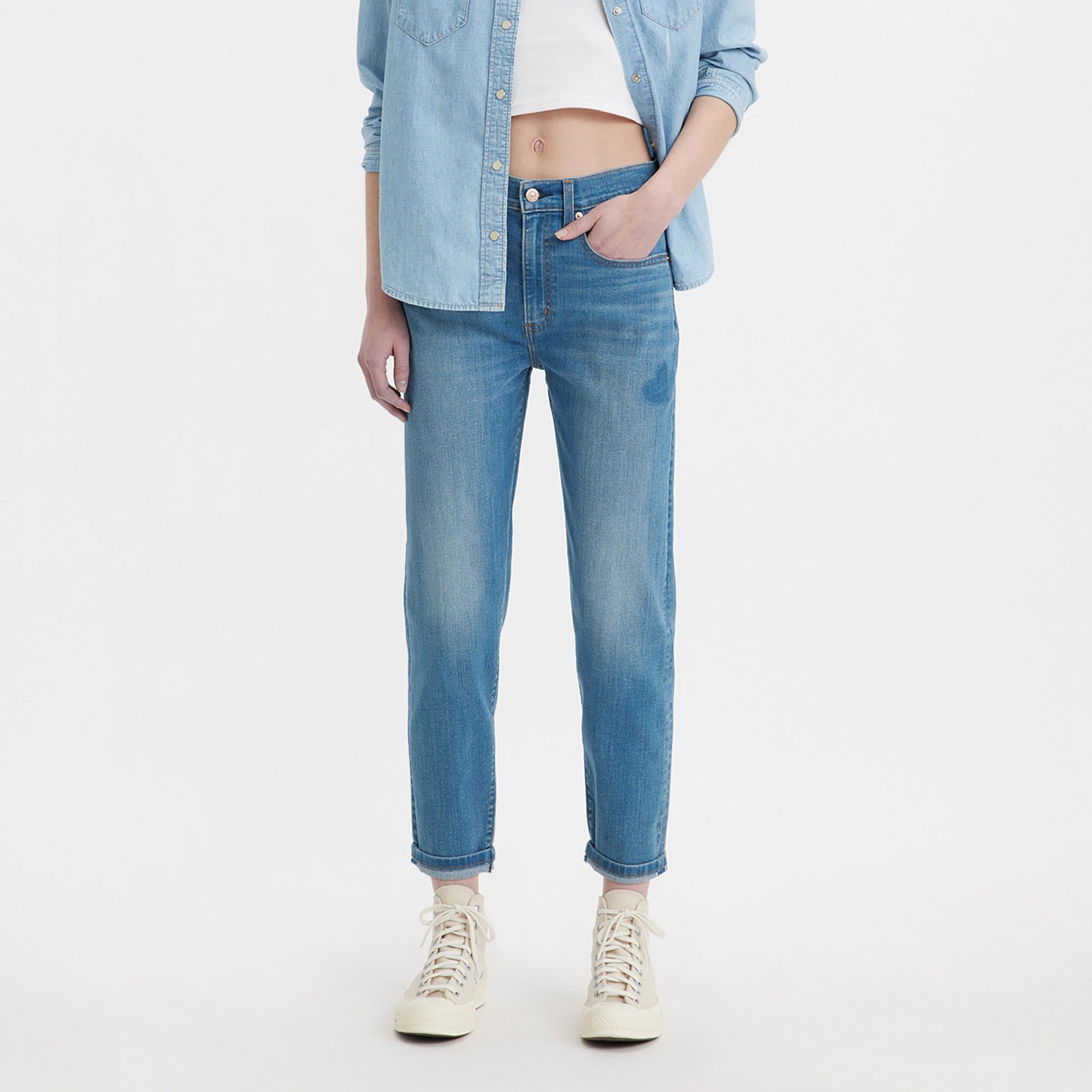 Levi's® Women's Selvedge High-Rise Boyfriend Jeans - 图片 4