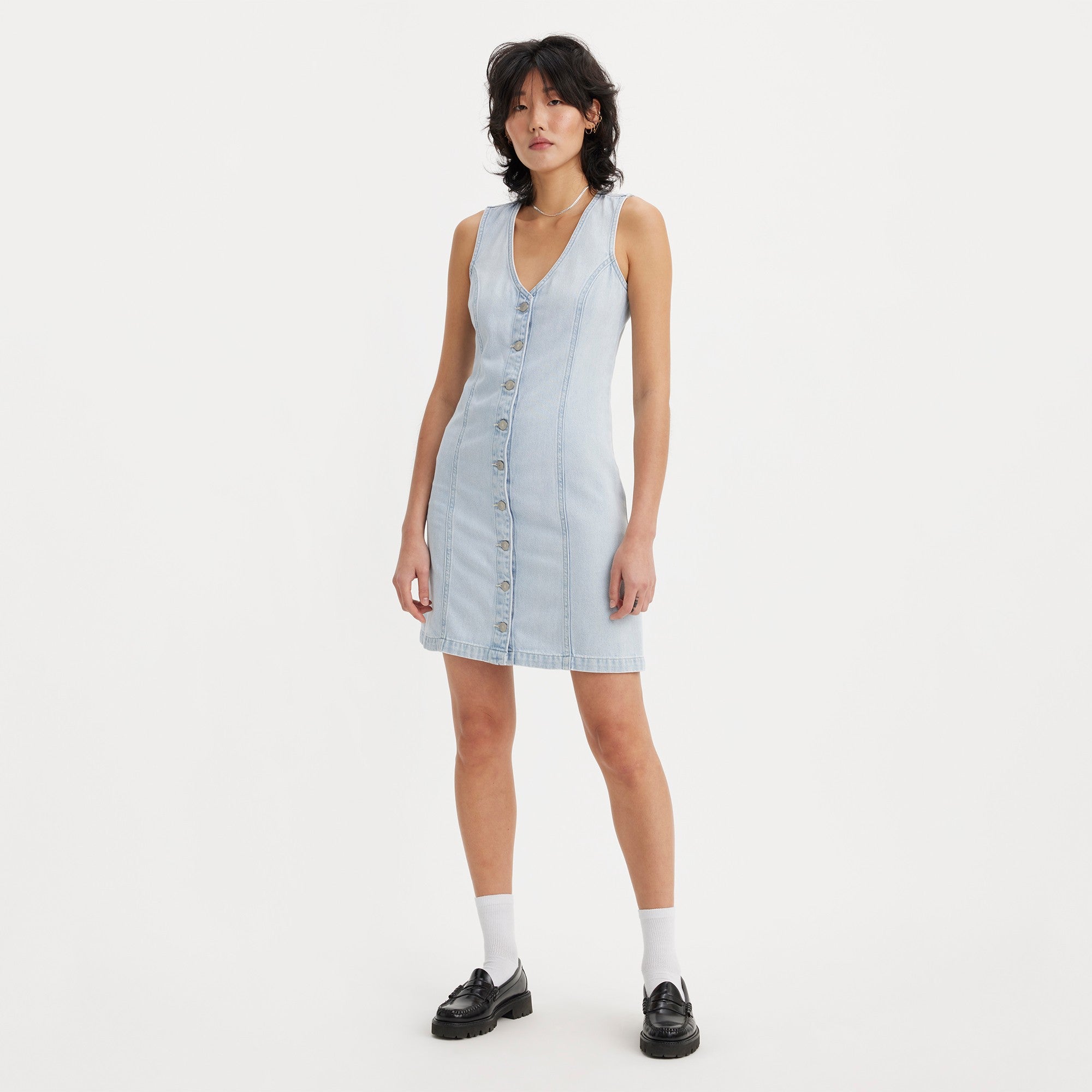 Levi's? Women's Thora Denim Mini Dress - 图片 3