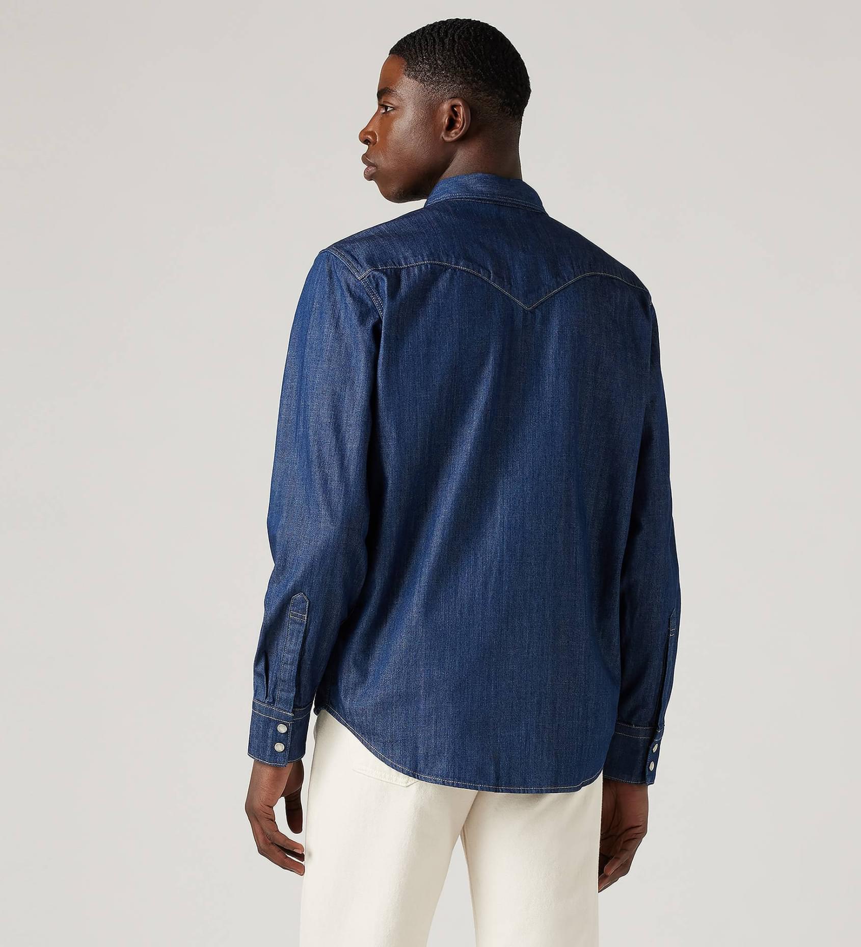 Levi's® Men's Barstow Denim Western Shirt. Standard Fit - 图片 2