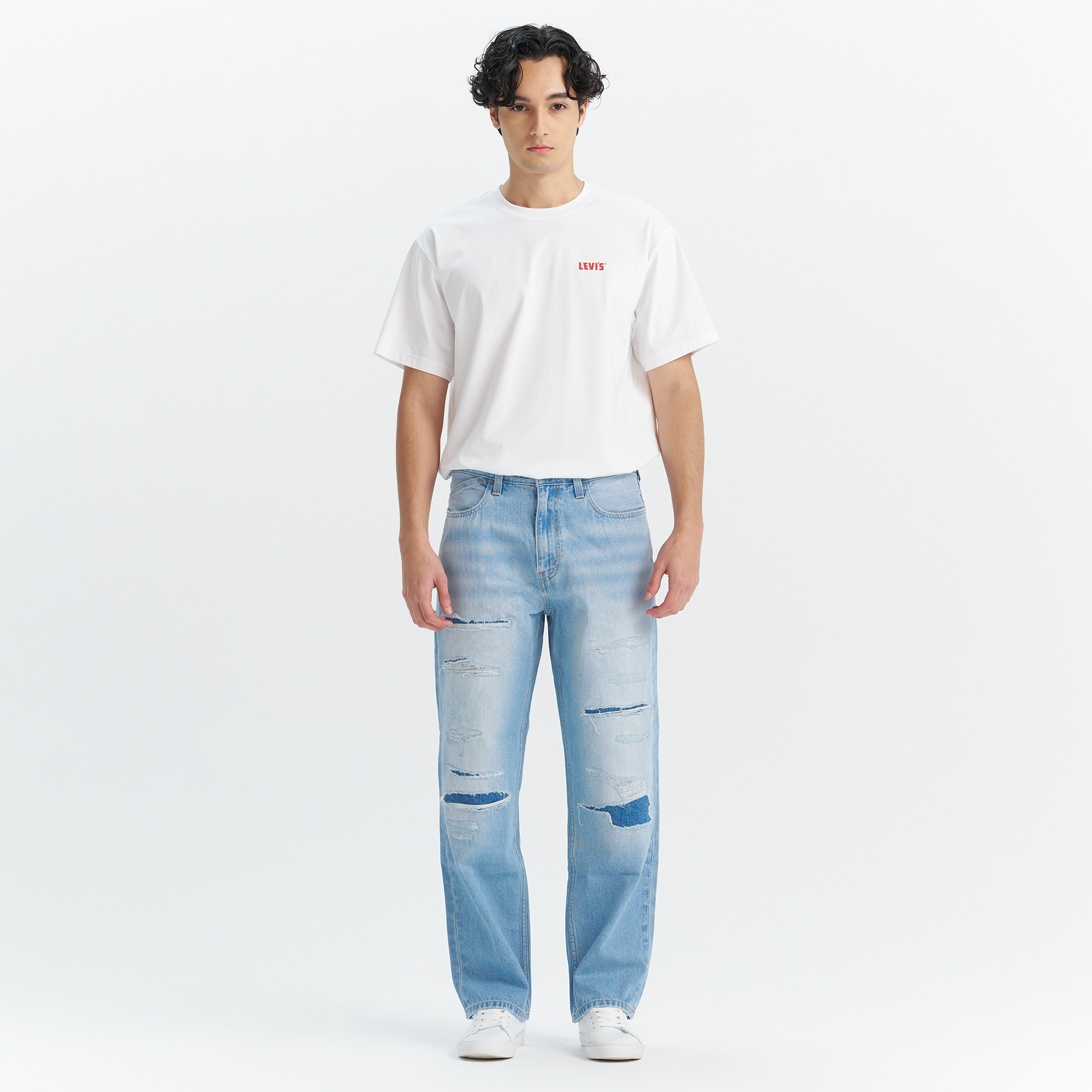 Levi's® Men's SILVERTAB Mid-Rise Loose Wide Leg Jeans - 图片 2